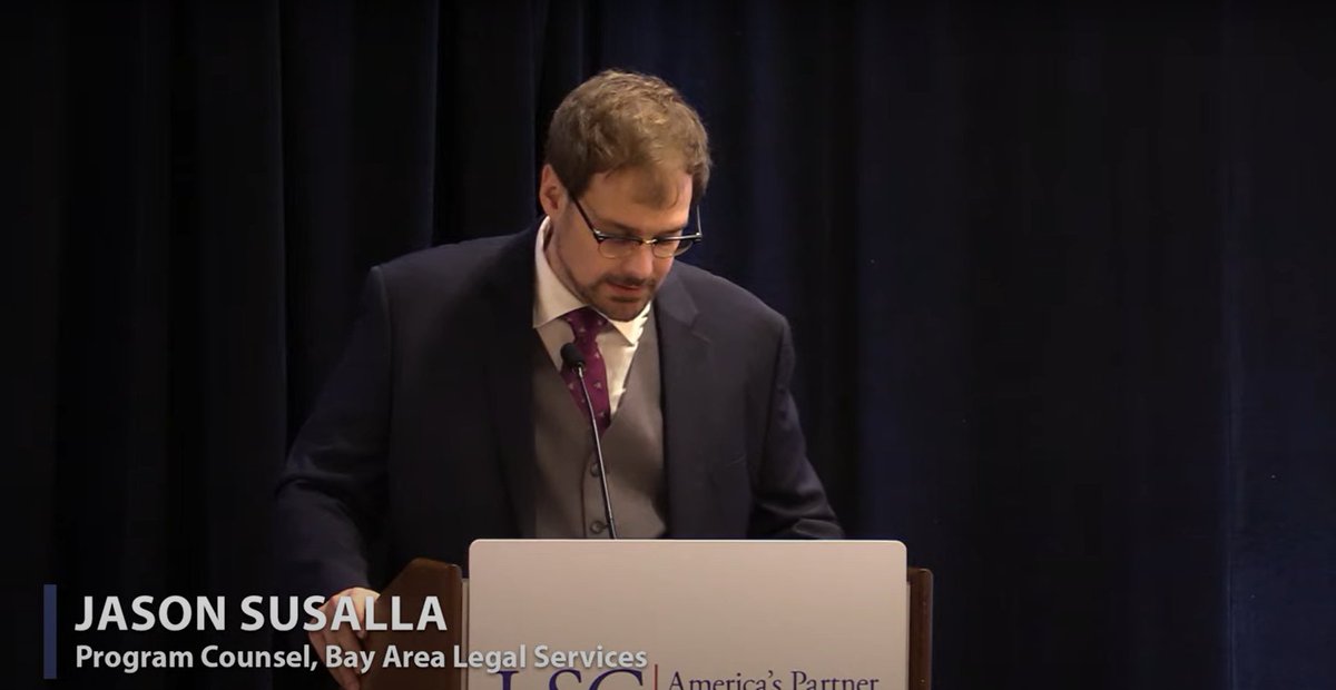 Frls_Inc's tweet photo. @LSCtweets @lsnftweets @clsmf @Bay_Area_Legal Jason Susalla (Managing Attorney @Bay_Area_Legal) states, "Disasters do not end when the wind stops blowing, that's just the beginning."
@LSCtweets #LSCForum #LegalAid #DisasterAid #FRLS https://t.co/RYHaaYYgok
