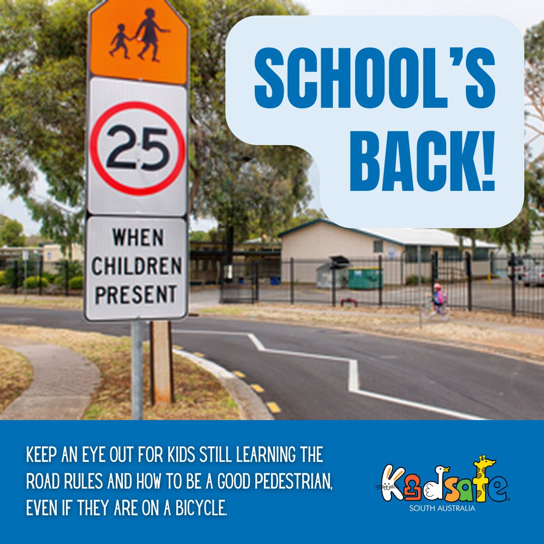 KidsafeSA's tweet photo. Did you know the zig-zag lines on the road remind us that we are approaching a school crossing?

Drop-off and pick-up times can sometimes be hectic. Let's remember our little people can often take longer to alight from the vehicle so please be patient.

#childsafety #roadsafety https://t.co/c2ABlil6Gq