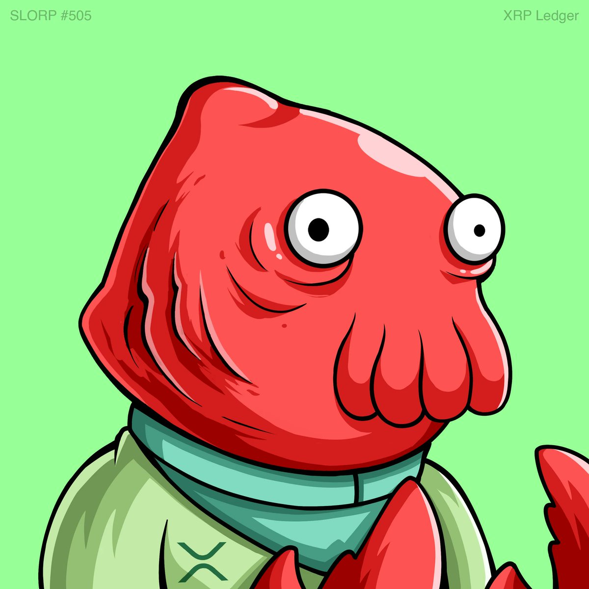 SLORPified Zoidberg #505 NFT dropped on XRP Cafe!
✅ Verified Collection | Slorpified.com
Don't miss your chance to own this exclusive $SLORP NFT on XRPL xrp.cafe/nft/000813885E… ##Futurama
