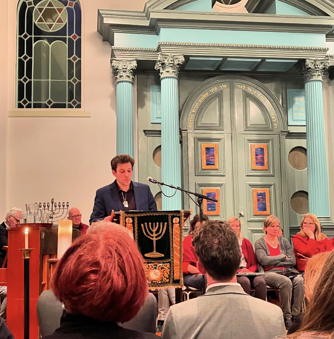 Frank S. Visser (@frankvisser1987) on Twitter photo Vanavond was ik, samen met onder meer <a href="/Raad015/">GemeenteraadDelft</a>-collegaβs <a href="/JOLANDAGAAL/">Jolanda Gaal</a> <a href="/CarlaCarlavanT/">Carla Carla</a>, in de Joodse synagoge getuige van bijzondere en krachtige toespraken tijdens #HolocaustRemembranceDay. Het belangrijkste appΓ¨l: wees verschillig. We moeten antisemitisme blijven bestrijden. Vanavond was ik, samen met onder meer <a href="/Raad015/">GemeenteraadDelft</a>-collegaβs <a href="/JOLANDAGAAL/">Jolanda Gaal</a> <a href="/CarlaCarlavanT/">Carla Carla</a>, in de Joodse synagoge getuige van bijzondere en krachtige toespraken tijdens #HolocaustRemembranceDay. Het belangrijkste appΓ¨l: wees verschillig. We moeten antisemitisme blijven bestrijden.