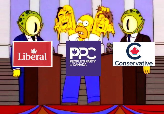 canucker9's tweet image. Too bad Canadian officials will be continuing to work closely with the W.H.O. under BOTH Poilievre and Carney.

There’s only ONE leader promising to withdraw Canada from the W.H.O.  His name is Maxime Bernier, PPC.