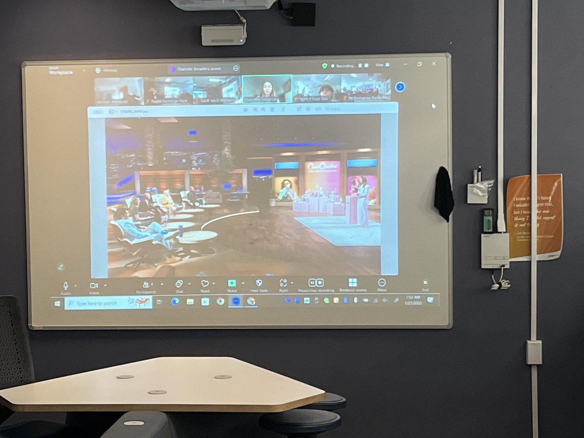 lt_business's tweet photo. We had the incredible Charlotte Trecartin founder of @char_charms and soon to be @ABCSharkTank star, Zoom into our class! She inspired us with her journey as a young entrepreneur. Thank you for motivating our @LTHS_D204 @incubatoredu students. @LTWaterman @jltyrrell8 #WeAreLT https://t.co/rnsgVymBtl