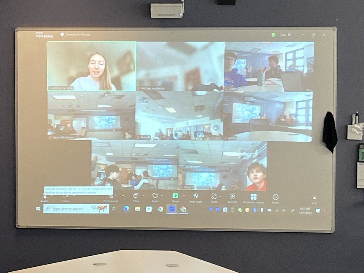 lt_business's tweet photo. We had the incredible Charlotte Trecartin founder of @char_charms and soon to be @ABCSharkTank star, Zoom into our class! She inspired us with her journey as a young entrepreneur. Thank you for motivating our @LTHS_D204 @incubatoredu students. @LTWaterman @jltyrrell8 #WeAreLT https://t.co/rnsgVymBtl