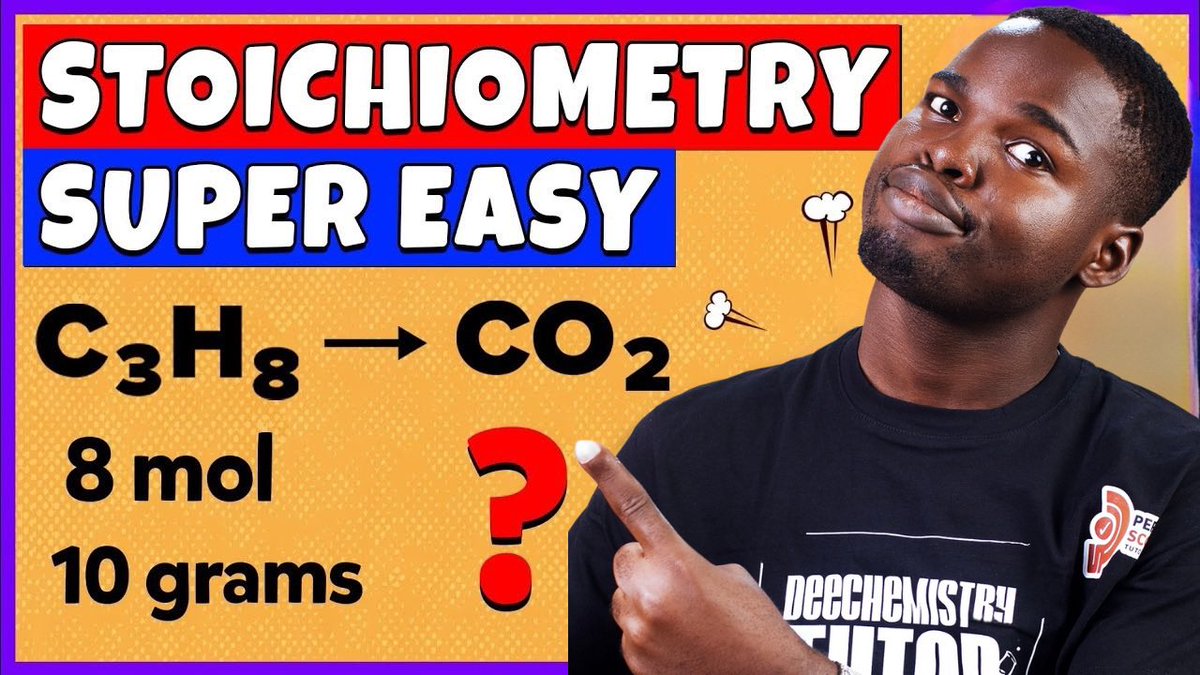 I made a video on STOICHIOMETRY AND it will help you if you are writing any O’ Level exams. 

Check it here on my YouTube channel; 

youtu.be/VmHLTiP-dcI?si…