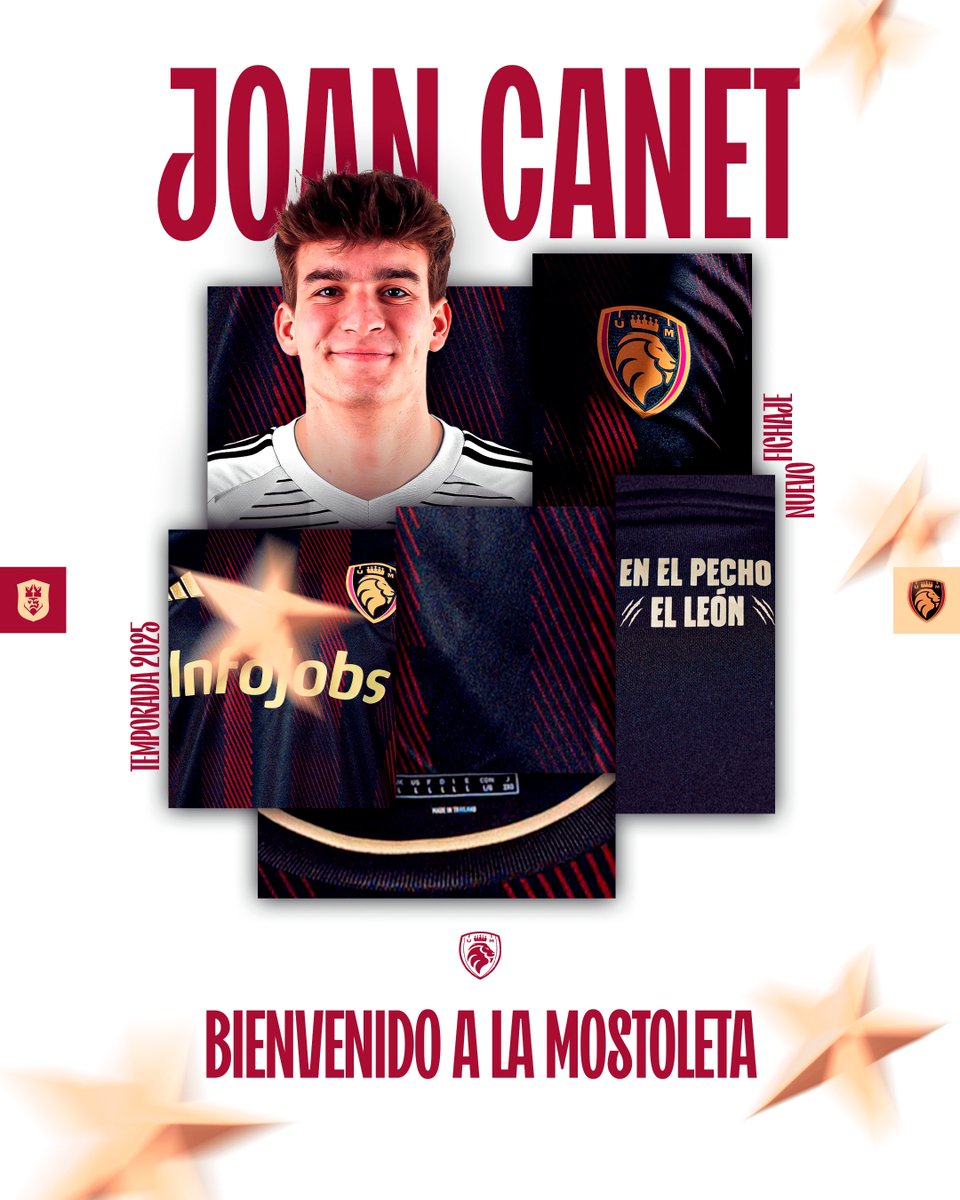 Ultimate Móstoles (@ultmostoles) on Twitter photo 🦁 ¡Bienvenido, <a href="/jcanet41/">Joan Canet Ardèvol</a>!
📩 Se hace oficial el intercambio con 1K Fútbol Club por Miguel de la Fuente.
#JoanEsLeon 🖤 🦁 ¡Bienvenido, <a href="/jcanet41/">Joan Canet Ardèvol</a>!
📩 Se hace oficial el intercambio con 1K Fútbol Club por Miguel de la Fuente.
#JoanEsLeon 🖤