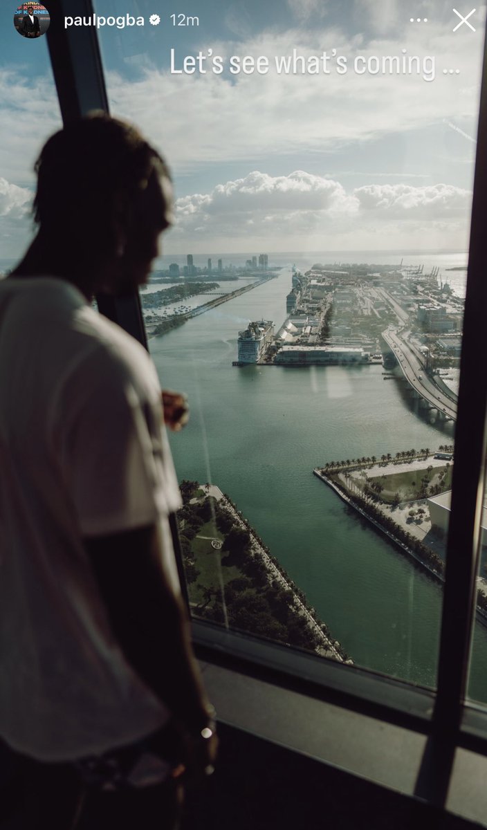 ManUnitedZone's tweet photo. Paul Pogba on Instagram: โLetโs see whatโs comingโฆ.โ #MUFC https://t.co/iIOKUv5EP4