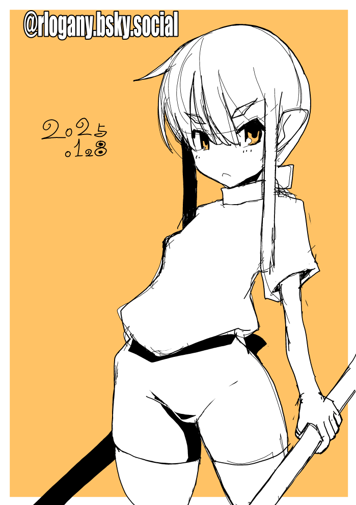 今日の朝ラフ!!
すっとんとん!! 