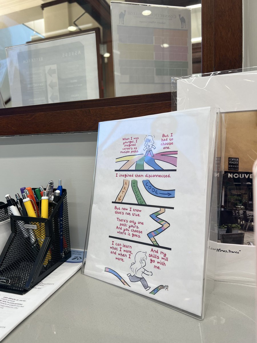 saw this at my school's career center today