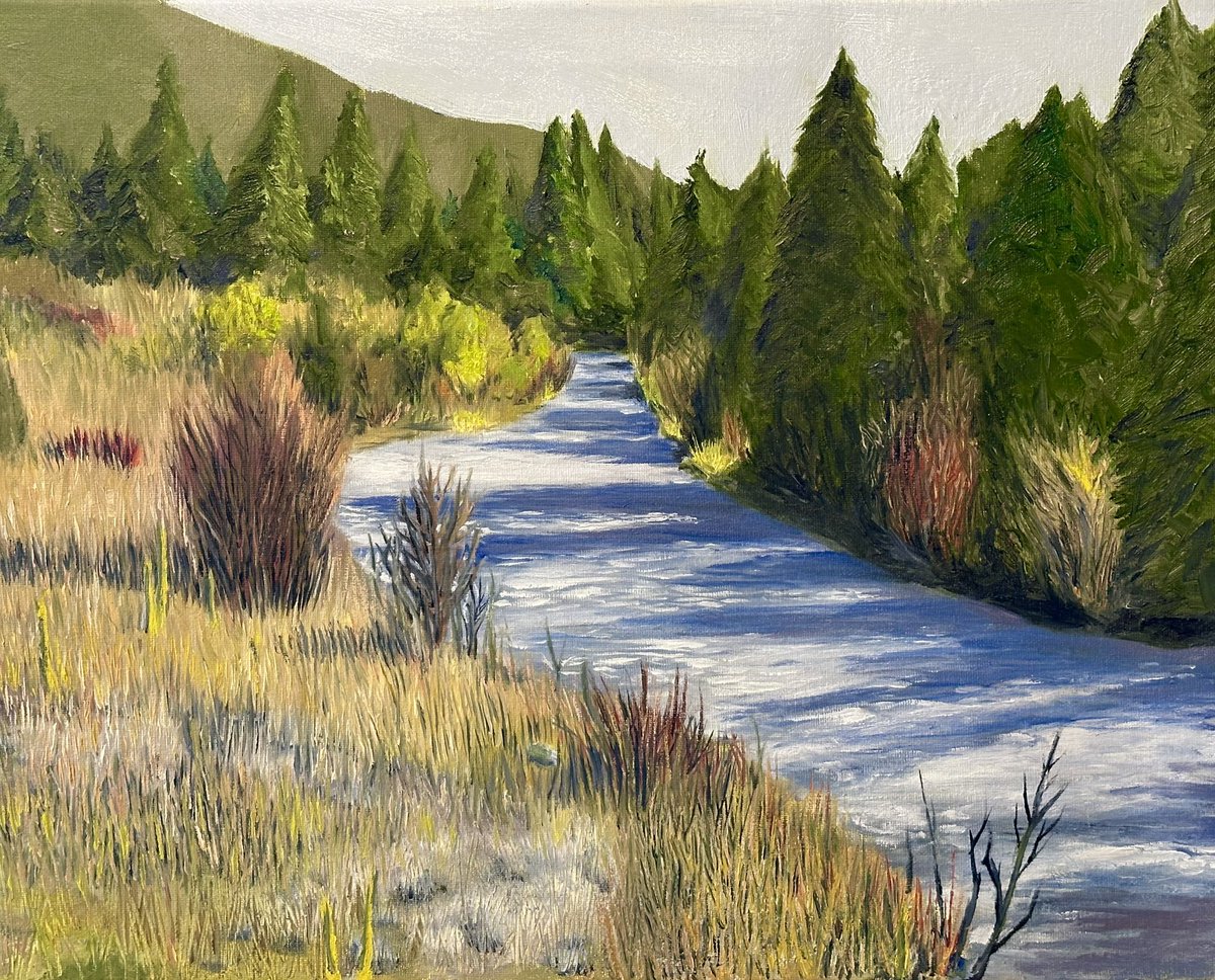 BrianMannal's tweet photo. Rio Vallecitos
Oil on stretched canvas
16” x 20” https://t.co/4ELZ5keS7u
