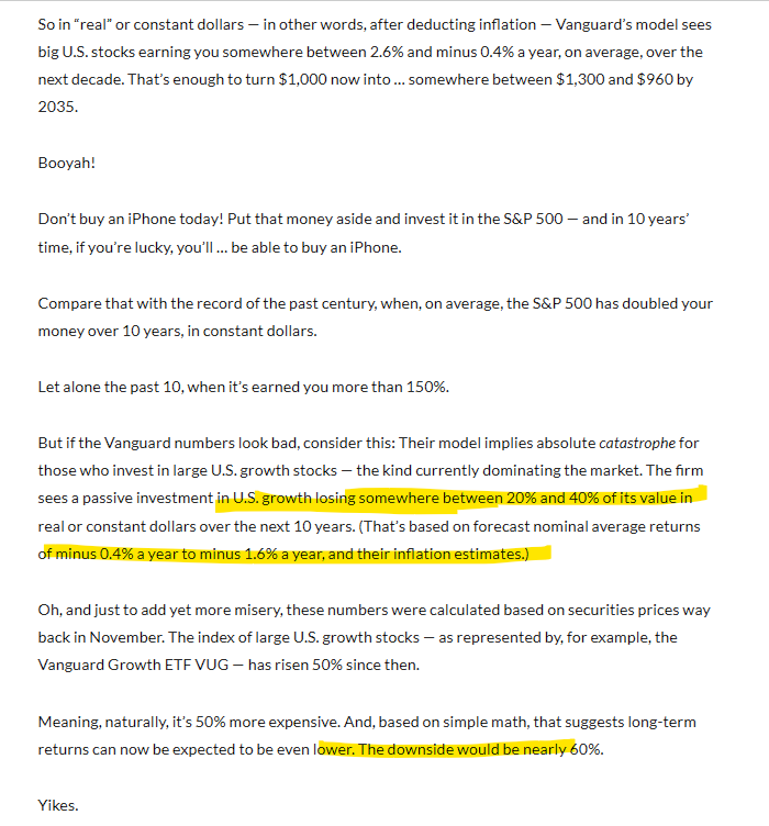 Robert46989257's tweet photo. 40-60% down from here. for broad indices is baked in. there is no talking around it. valuation is valuation. omaha is omaha. arithmetic is arithmetic. bubble is bubble. life is life.
$NVDA $TSLA $NOW $BUBLS $FICO $CRM $INTU $ISRG $MPWR $KAOS $COOKD $PLTR $CVNA $TULIP #boglehead https://t.co/4r7J8NVjwi