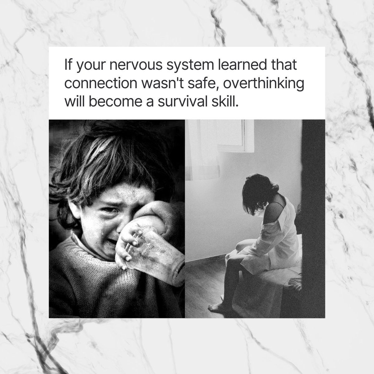 When a child grows up in an environment surrounded by chaos,unpredictability &amp; dysregulation, this impacts their brain &amp; nervous system,causing hypervigilance ,anticipating danger,&amp; waiting on the next bad thing to happen. Their psychological &amp; physiological state in survival🧠🌱