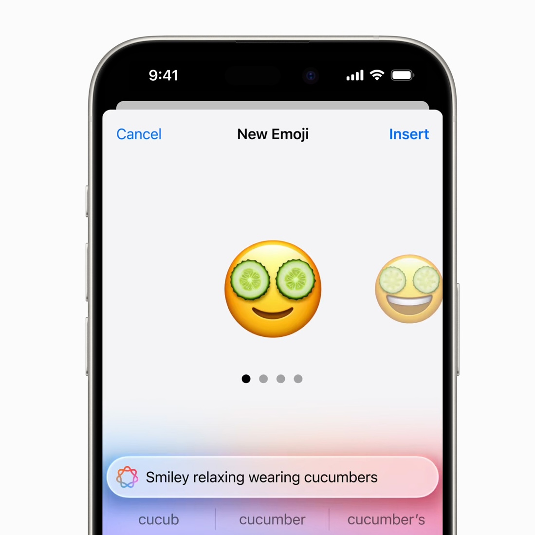 cultofmac's tweet photo. Get excited, Mac fans ... when only an emoji of a "smiley relaxing wearing cucumbers" will do, Genmoji is there for you. Download macOS Sequoia 15.3 now to get in on the custom emoji action.
#macOS #Genmoji #MacFans
https://t.co/aGZ2mDrfDt https://t.co/ayR45jGl8J