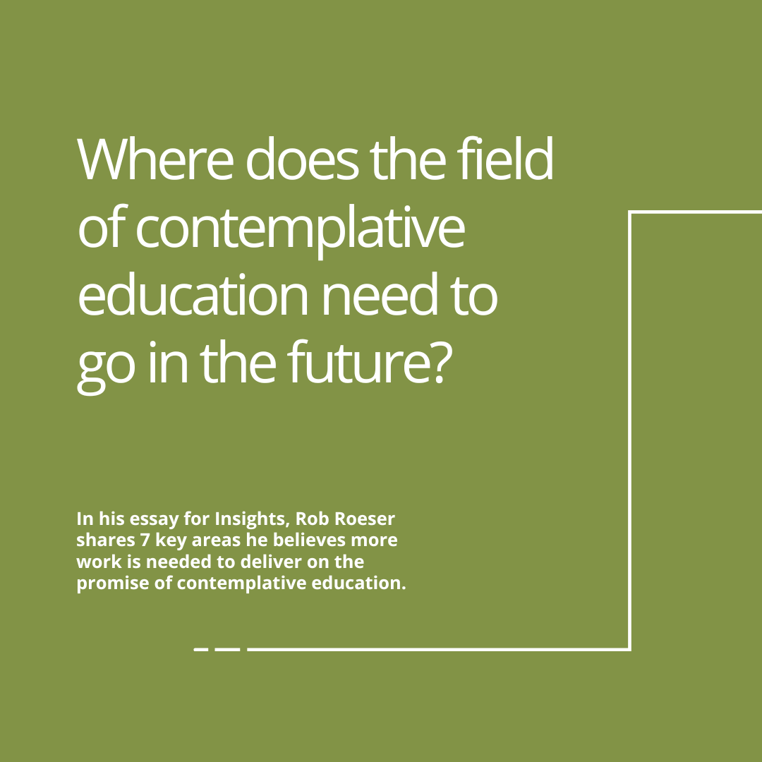 mindandlife's tweet photo. Where is contemplative education headed? Contemplative educator &amp; developmental psychologist Rob Roeser shares a vision of care, connection, and social responsibility in his essay for Insights.

Apply for the '25 Summer Research Institute—apps close today!
https://t.co/GIjCZEqZVy https://t.co/Ky7xlUh3Wn