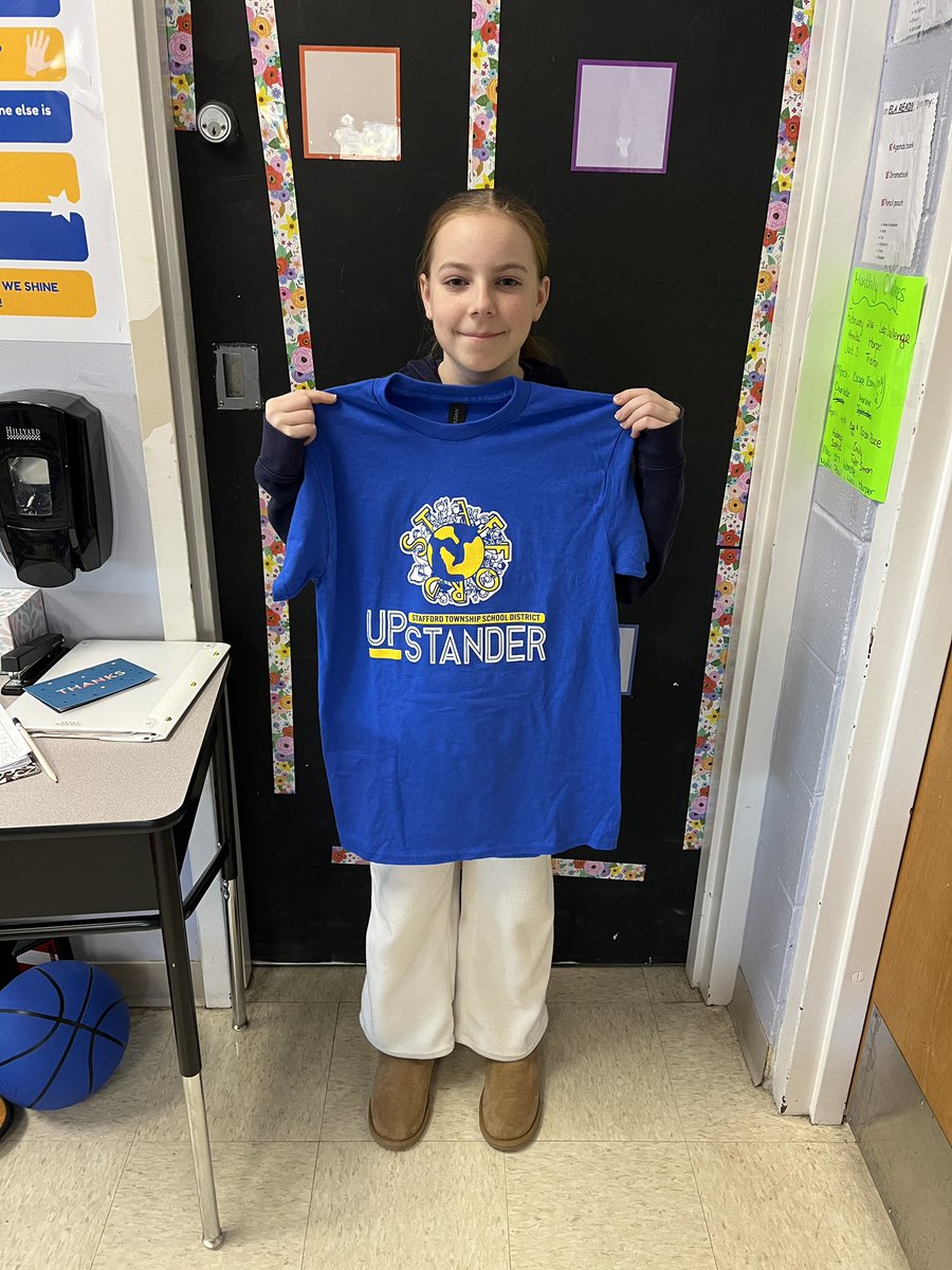 Kelsey Molzon (@mrsmolzonstsd) on Twitter photo Congratulations to Annika from 6A for being recognized as an Upstander! Annika is always helpful, kind, respectful & brightens her class with her positivity each day! ππ <a href="/StaffordTwpEd/">Stafford Schools</a> <a href="/Stafford_INT/">Hope Zaun</a> <a href="/STSD_Curriculum/">Megan Banach</a> Congratulations to Annika from 6A for being recognized as an Upstander! Annika is always helpful, kind, respectful & brightens her class with her positivity each day! ππ <a href="/StaffordTwpEd/">Stafford Schools</a> <a href="/Stafford_INT/">Hope Zaun</a> <a href="/STSD_Curriculum/">Megan Banach</a>