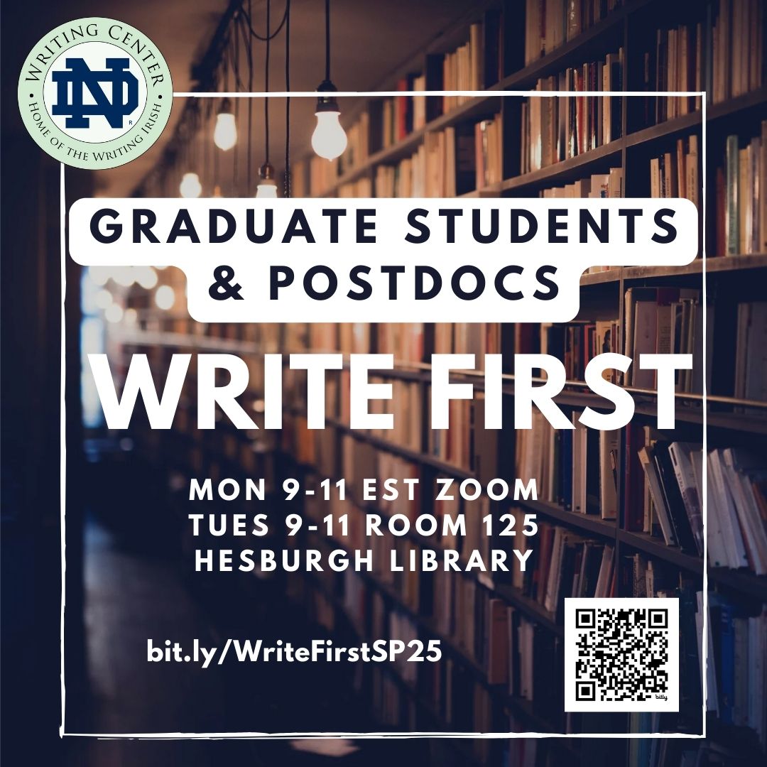 ND Writing Center tweet media