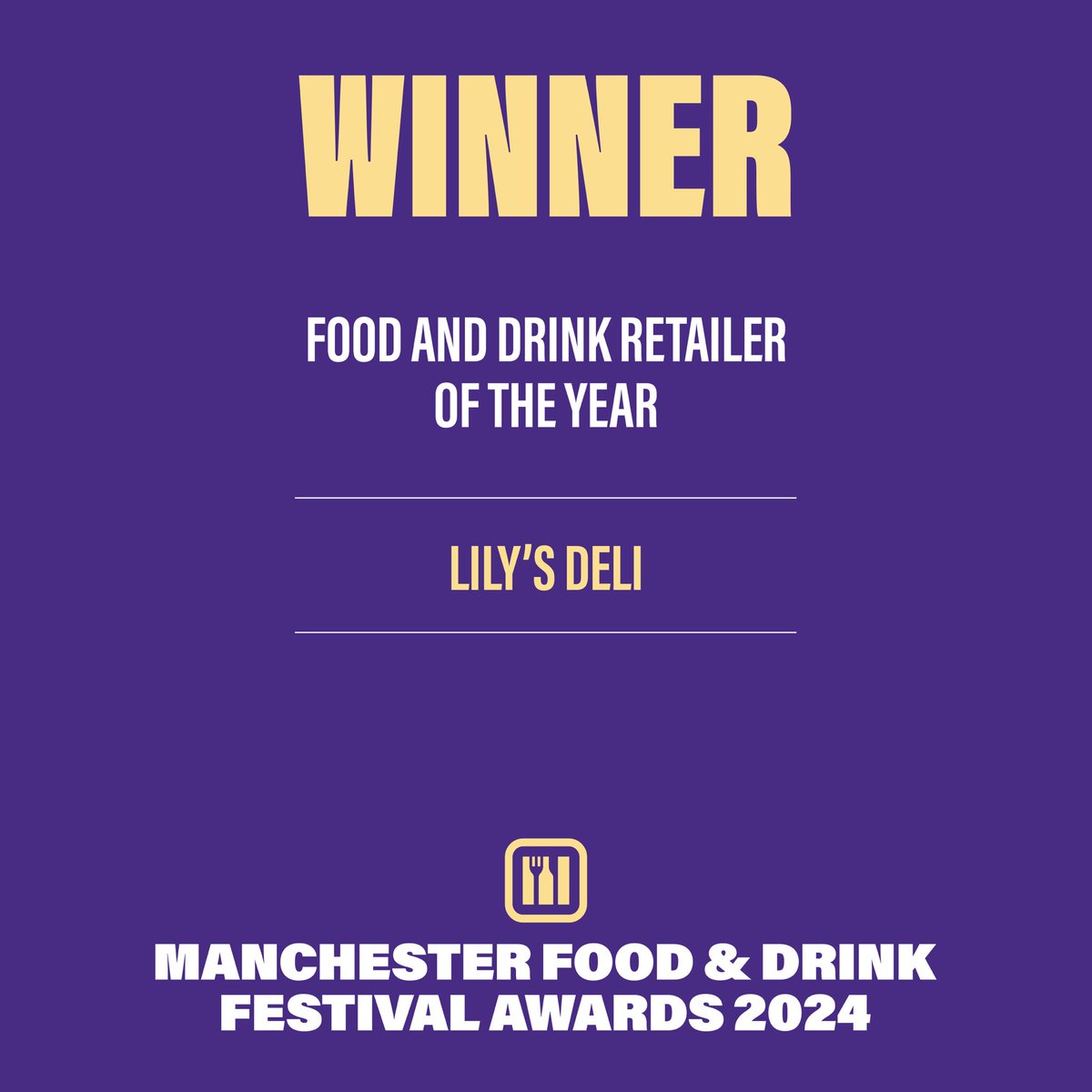 Next up is FOOD AND DRINK RETAILER OF THE YEAR! 

And the winner is...

🥁🥁🥁

<a href="/LilysVegi/">Lily's Vegetarian</a>