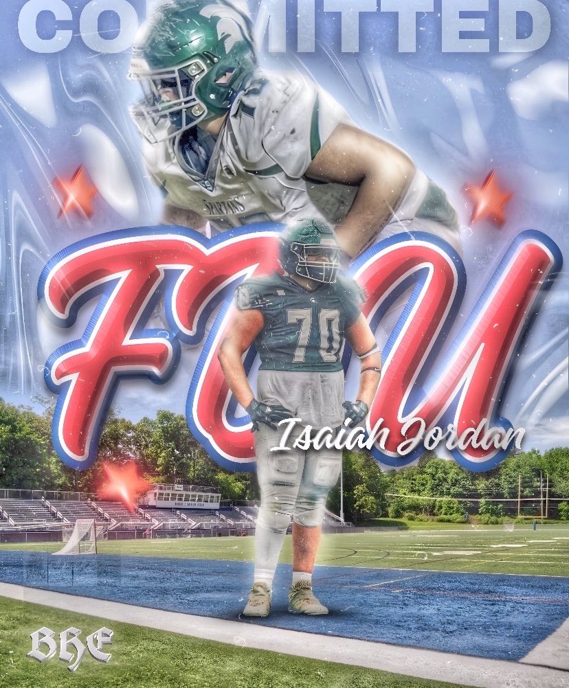 Isaiah Jordan (@isaiahj061907) on Twitter photo Iām proud to announce that I will be 1000% continuing my academic and football career at Fairleigh Dickinson University (FDU). Thank you to everyone who has helped me along the way.<a href="/FDUFootball/">FDU Football</a> <a href="/CoachTufaro/">Mike Tufaro</a>
<a href="/Steinert_FB/">Steinert Football</a> <a href="/ThaddRichards/">Thaddeus Richards</a> <a href="/hs_mercer/">Mercer County HS Football Recruits</a> Iām proud to announce that I will be 1000% continuing my academic and football career at Fairleigh Dickinson University (FDU). Thank you to everyone who has helped me along the way.<a href="/FDUFootball/">FDU Football</a> <a href="/CoachTufaro/">Mike Tufaro</a>
<a href="/Steinert_FB/">Steinert Football</a> <a href="/ThaddRichards/">Thaddeus Richards</a> <a href="/hs_mercer/">Mercer County HS Football Recruits</a>