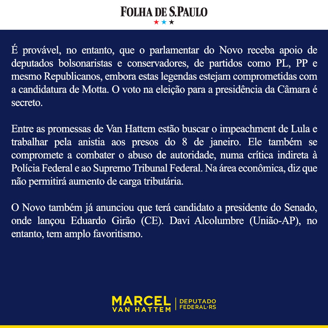 Vamooos!! Quem apoia?