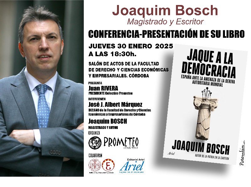 JoaquimBoschGra's tweet photo. HIPOCRESÍA.- Algunos hoy conmemoran el Día en Memoria del Holocausto, mientras apoyan actos genocidas en Gaza y Trump pide una "limpieza" para expulsar a los palestinos de su tierra. Hablaré de ello el jueves 30 en Córdoba. Y el viernes 31 en Granada (sala Francisco Muñoz, 19 h). https://t.co/o7UaKjLJ7P