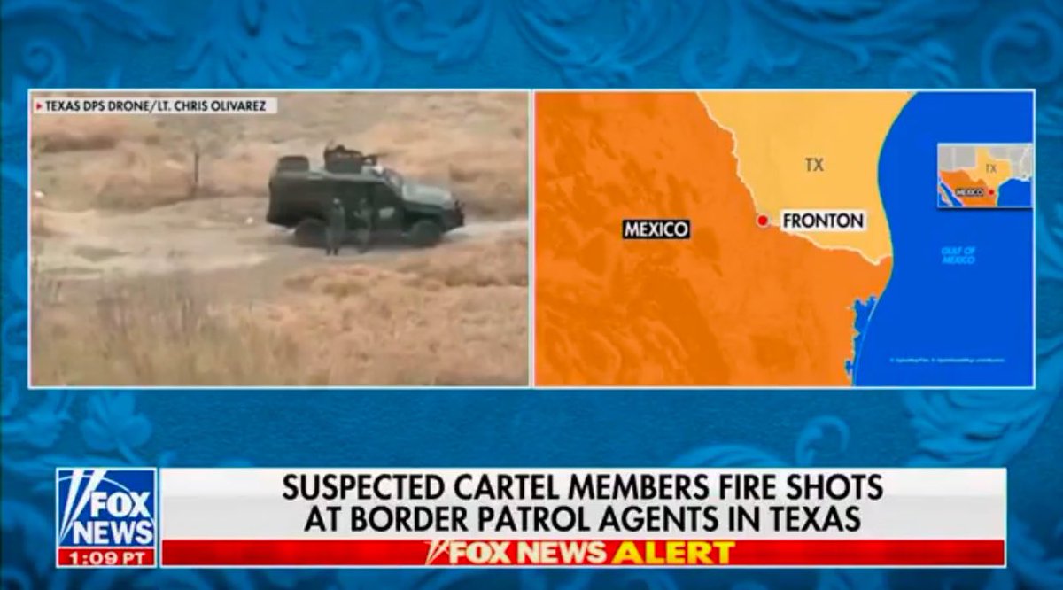 Cartel members opened fire on Border Patrol Agents.

What do you think is the appropriate response by America?