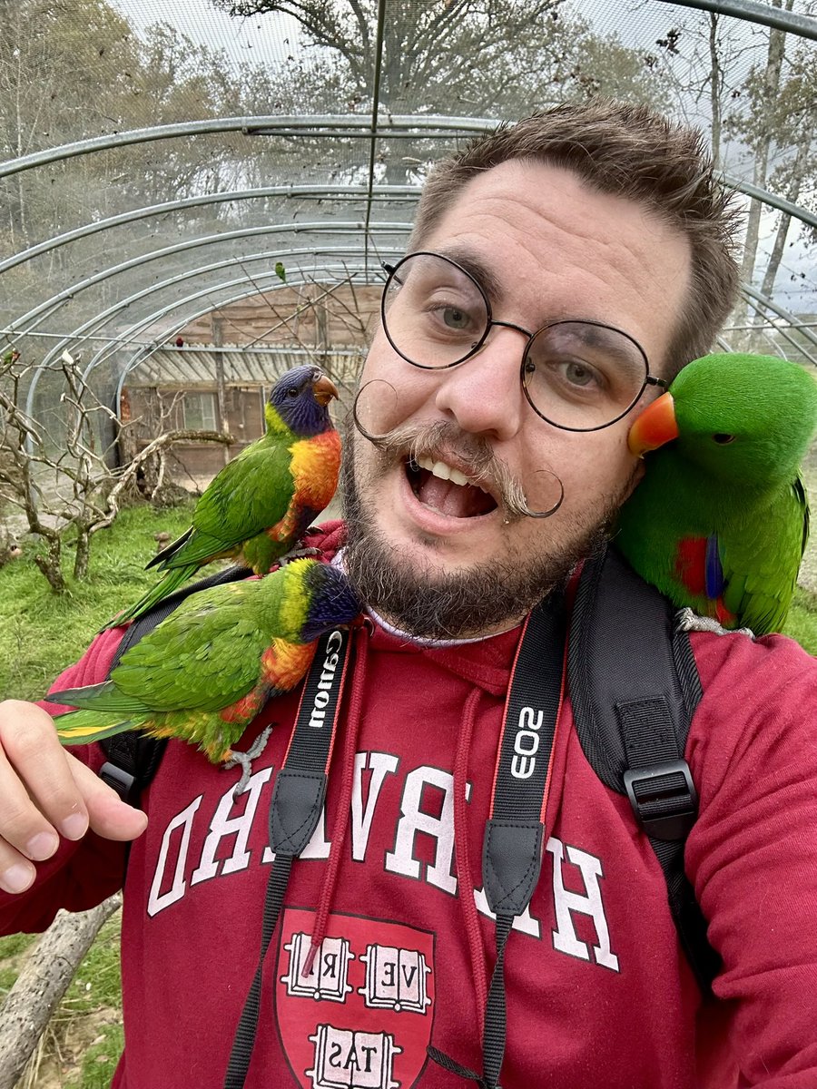 Heee <a href="/KarineLMOff/">Karine Le Marchand</a> je ne suis pas jaloux parce que moi aussi quand j’y vais ils me grimpent dessus ! 😛
#adp2025