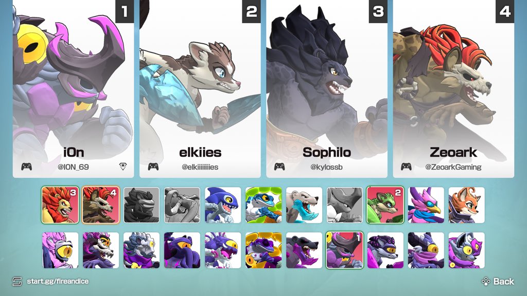 Fire &amp; Ice Results Graphic but it’s the Mario Party Jamboree character select screen.
