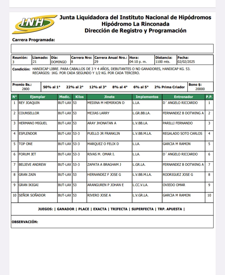 La línea del 5y6 SEÑOR SOÑADOR, estudien para los otros 5 posibles ganadores ✍️...
