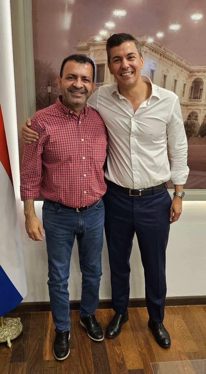 dipdelpuerto's tweet photo. Expreso mi repudio total a las diferencias políticas que ponen en riesgo la seguridad del Presidente Santiago Peña y ratifico mi respaldo a su gestión y mi solidaridad ante tamaño atropello. https://t.co/qHSGT1ktoo