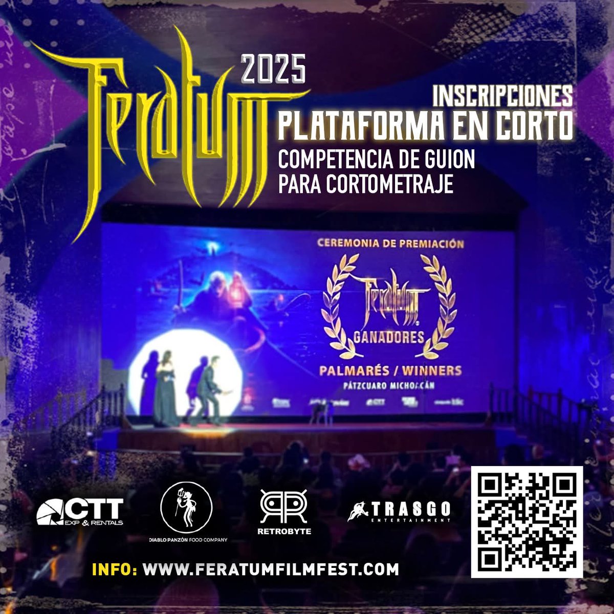 RetrobyteMx's tweet photo. Este año se pondrá increíble, nos vemos pronto!!
@FERATUMFEST https://t.co/O5gjd5NkgX