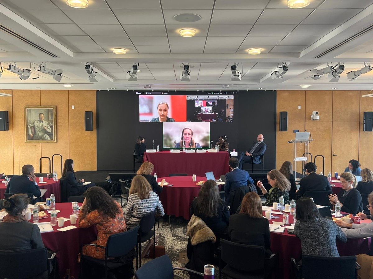 .<a href="/SandraMaignant/">Sandra Maignant</a>, <a href="/PlanGlobal/">Plan International</a> &amp; CAAFAG Task Force Co-lead, speaks at <a href="/1612Watchlist/">Watchlist</a>'s Annual #CAAC workshop: Girls associated with armed groups often go unnoticed. Their recruitment &amp; roles differ from boys, involving complex factors like child marriage.