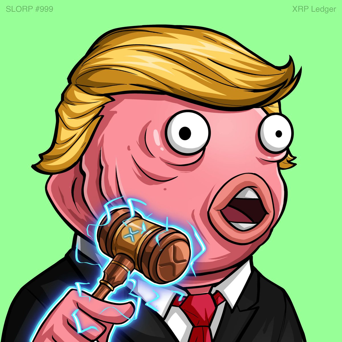 SLORPified Donald Trump #999 NFT dropped on XRP Cafe!
✅ Verified Collection | Slorpified.com
Don't miss your chance to own this exclusive $SLORP NFT on XRPL xrp.cafe/nft/000813885E… #Politics