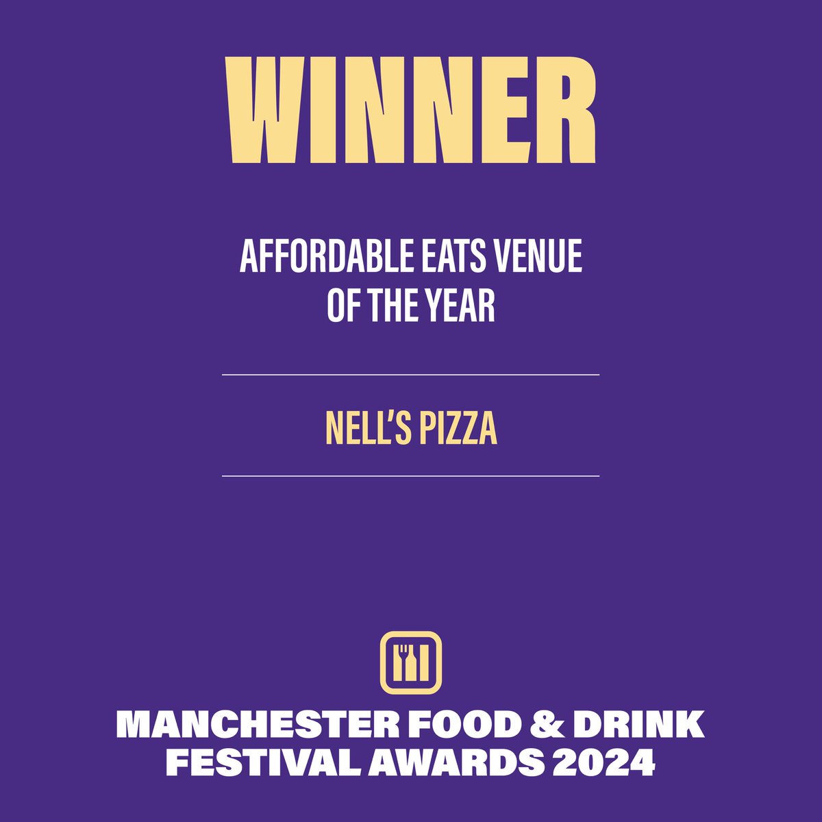 First up is AFFORDABLE EATS VENUE OF THE YEAR!

And the winner is...

🥁🥁🥁

<a href="/NellsPizza/">Nell's Pizza</a>