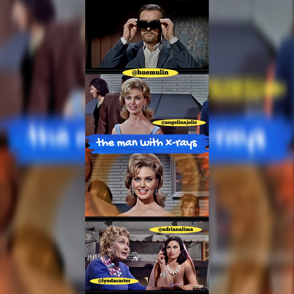 #xrays #AngelinaJolie #adrianalima #LyndaCarter #huemulin #moviesclip <a href="/DatosenSantiago/">DatosenSantiago</a>