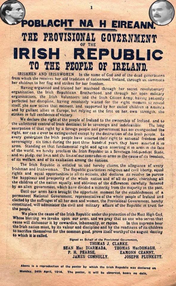 “Did you know the printing blocks for the 1916 Easter Rising Proclamation was hid in a pig-yard in Summerhill” said this elderly woman to me in an interview. “Never heard of that before.” I thought I knew a lot about the 1916 Easter Rising. “It’s true” she said. This can’t
1/6