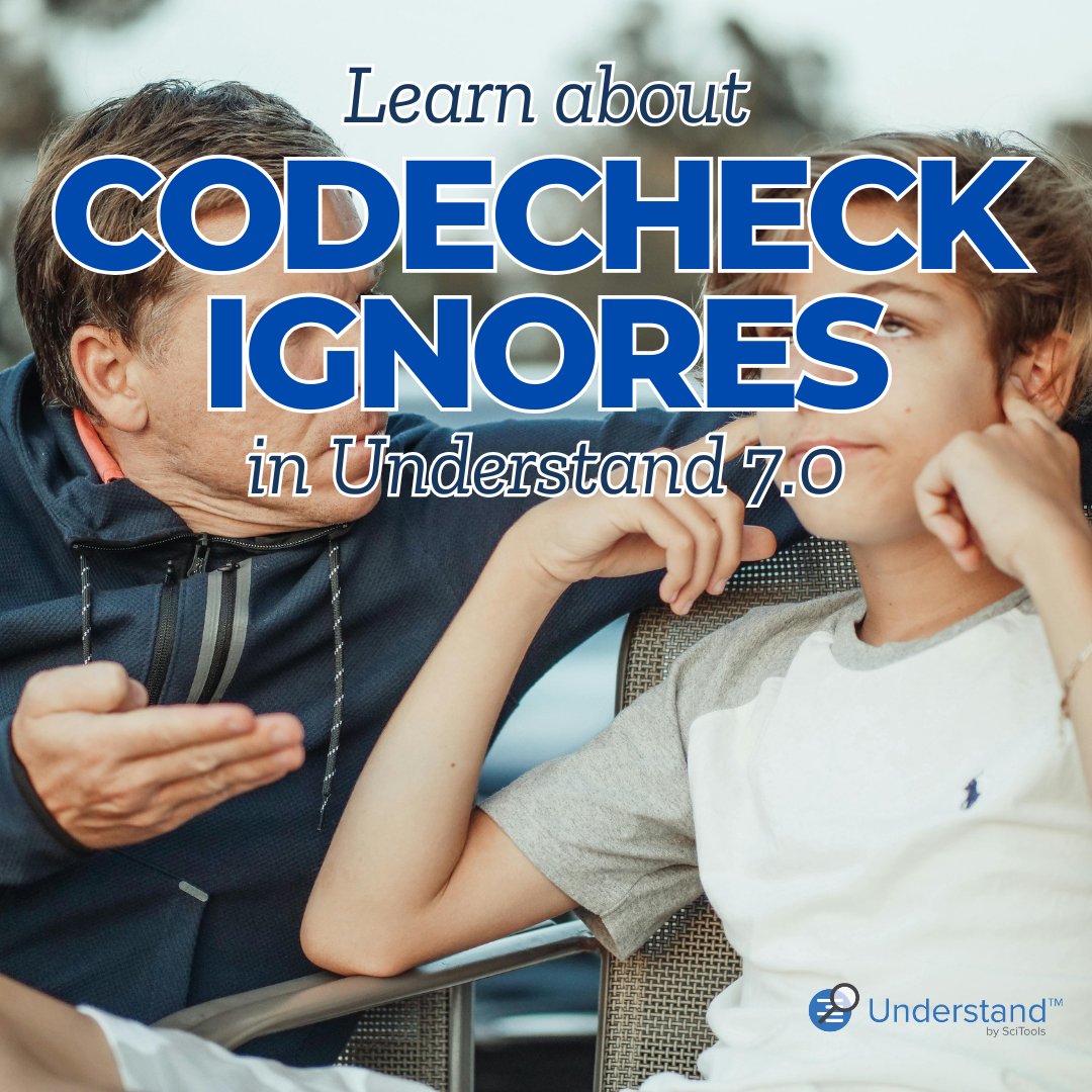 CodeUnderstand's tweet image. With the release of #Understand 7.0, #CodeCheck saw major changes, including some to the ignore and baselining features.
Watch this short video explanation that will tell you all you need to know about the newer, more powerful ignores!
youtu.be/yp8L5CQ0ltc