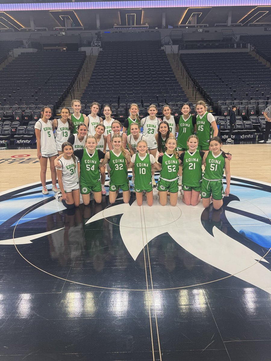mattbare23's tweet photo. Thank you to the Edina 6th, 7th and 8th grade girls for coming in to play before tonight’s game.
⁦@edinabasketball⁩ https://t.co/ySQVf3Y35q