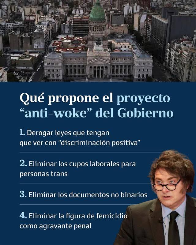 Info_War_Chile's tweet photo. El Proyecto Anti-Woke del gobierno de Javier Milei es espectacular 🇦🇷 👍
Algarrobo Simón Pesutic Verónica Neumann Kike Morandé Solabarrieta Felipe Kast Barrio
Coco Legrand Copano #deportados Araucanía #contigoenchv https://t.co/9S1WVtVnuf