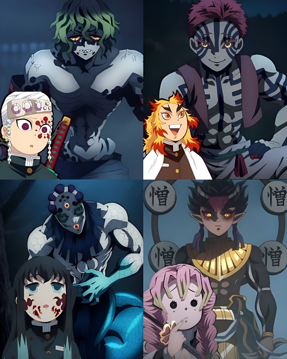 animeposts's tweet photo. Hashira Vs Demons https://t.co/CDWS1ibYWk