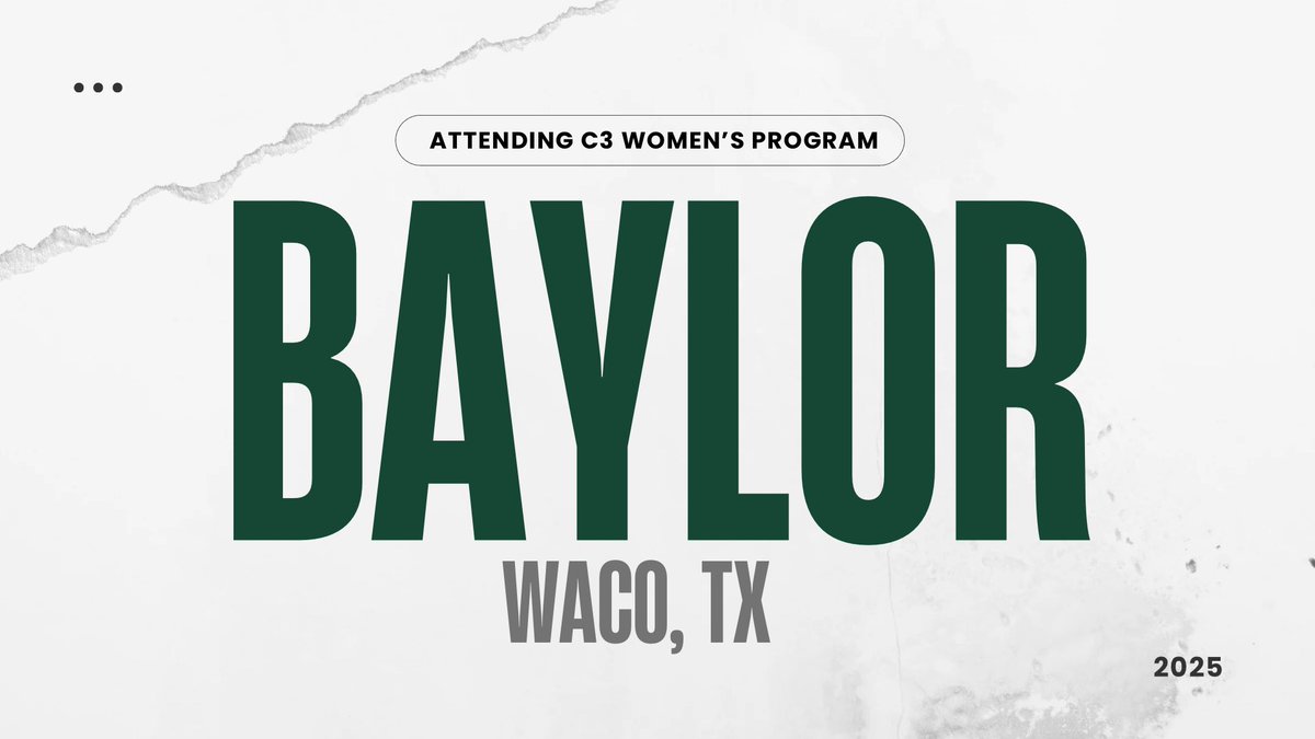 C3EliteClinic's tweet photo. 🚨 New Attendee Alert 🚨 

The Big 12 is coming to C3 this year! We are excited to announce @BaylorFutbol will be in attendance.

#ChristianCollegeEliteClinic https://t.co/3vS05YDAir