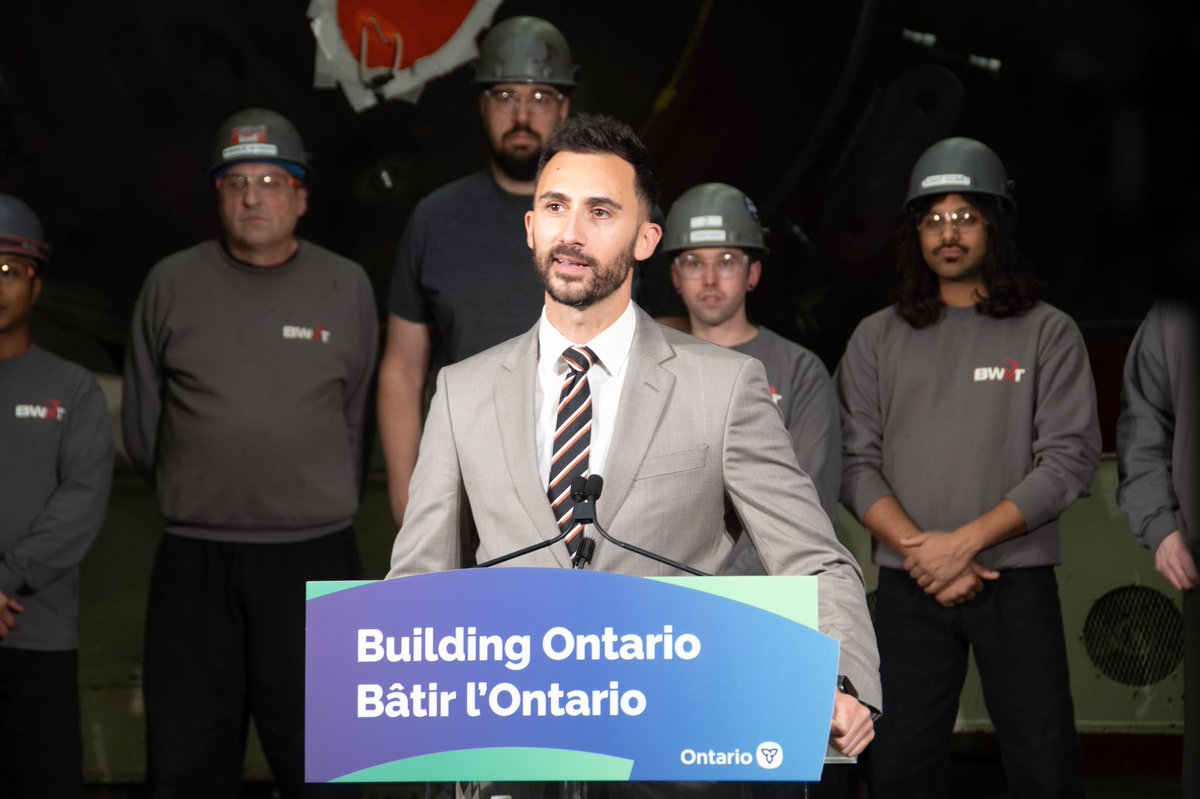 BWX Technologies Inc (@bwxt) on Twitter photo BWXT announces contracts with a total value of more than C$1 billion for two major nuclear energy projects that will enable <a href="/opg/">Ontario Power Gen</a>’s life extension of the Pickering Nuclear Generating Station, as well as the deployment of a key new SMR at the Darlington site.
Read the full news BWXT announces contracts with a total value of more than C$1 billion for two major nuclear energy projects that will enable <a href="/opg/">Ontario Power Gen</a>’s life extension of the Pickering Nuclear Generating Station, as well as the deployment of a key new SMR at the Darlington site.
Read the full news
