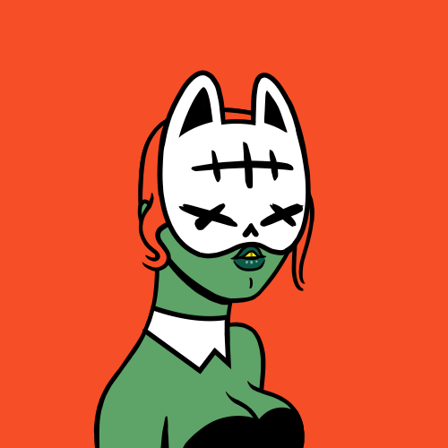 kitsune masks are rare.
zombie kitsune are rare af.