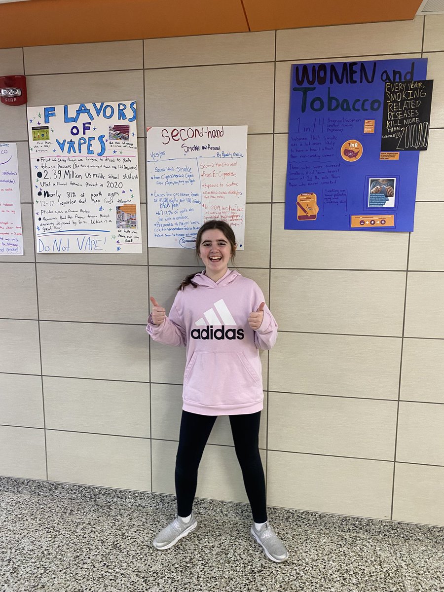 MissF_HealthEd's tweet photo. Last week Reality Check club members practiced their advocacy skills to raise awareness on the harmful effects of vapes and other tobacco products. https://t.co/mkZqSHksSj