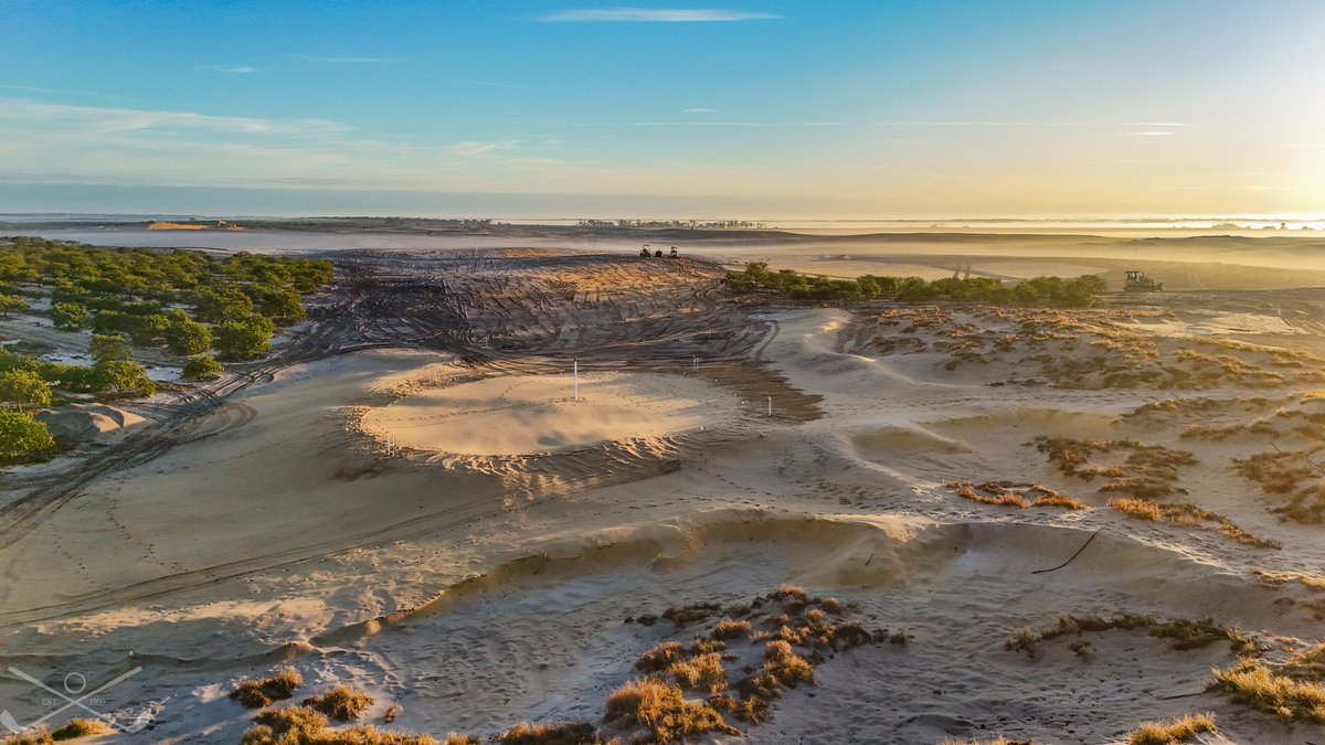 drewharvie's tweet photo. Things are happening at High Grove, the latest Florida offering from Gil Hanse + Caveman crew. Rolling sand dunes was a shock hereโฆ itโs not underselling it to say this is the best property Iโve seen in the state outside of SeminoleโโEarly Thoughtsโ coming soon! https://t.co/CW1HQKMlfg
