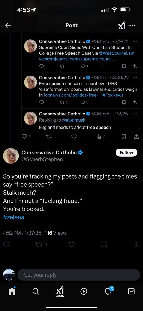 CwlTempo's tweet photo. @ScherbStephen a fraud AND can’t stand behind anything you say. 

GTFO https://t.co/hplcwQ0qWk