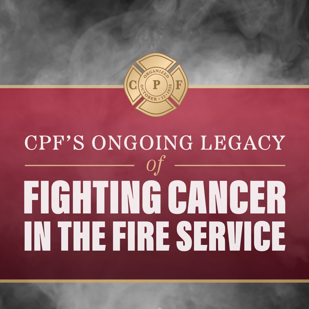 At CPF, our commitment to combating #FirefighterCancer is unwavering. As #cancer remains the #1 cause of firefighter deaths, we’ve spent decades leading the charge to protect our own. Over the next few days, we’ll showcase our historic successes.  #FirefighterCancerAwarenessMonth
