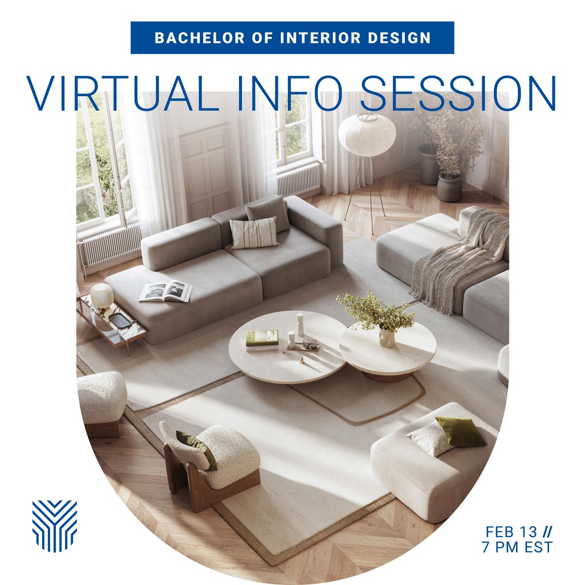 Curious about a career in interior design? Learn more about our Bachelor of Interior Design program at our Virtual Open House Event. Connect with our faculty and alumni to get all your questions answered! Join us on Feb 13 at 7PM EST. Register here: bit.ly/40Tcuzm