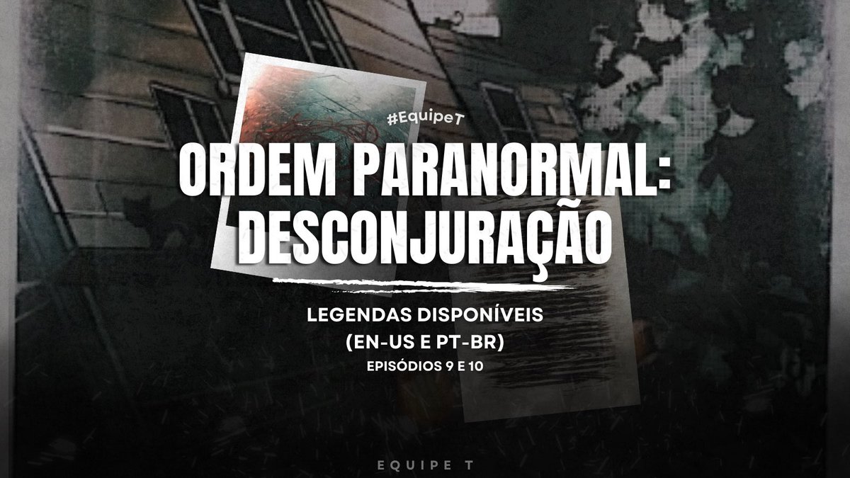 Equipe__T's tweet photo. As investigações na Mansão Endiabrada finalmente se iniciam, o que será que os aguarda nesse lugar abandonado?

As legendas PT-BR e EN-US do episódios 9 e 10 de OPD já estão disponíveis no Youtube! https://t.co/uQ3RnQo6zV