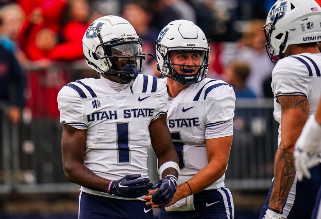 CoeyAlexander's tweet photo. #AGTG After a conversation with @CoachDWilkins I am blessed to have received an offer from @USUFootball 

@CoachHardeman @BWells409 @_CoachGandy @CoachResbyJr https://t.co/wdx1kAFm34
