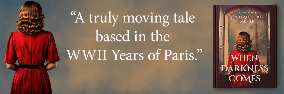 When Darkness Comes:
Paris, 1942 - when so few did so much for so many
#Holocaust #WWII #histfic
mybook.to/5U2VwgA