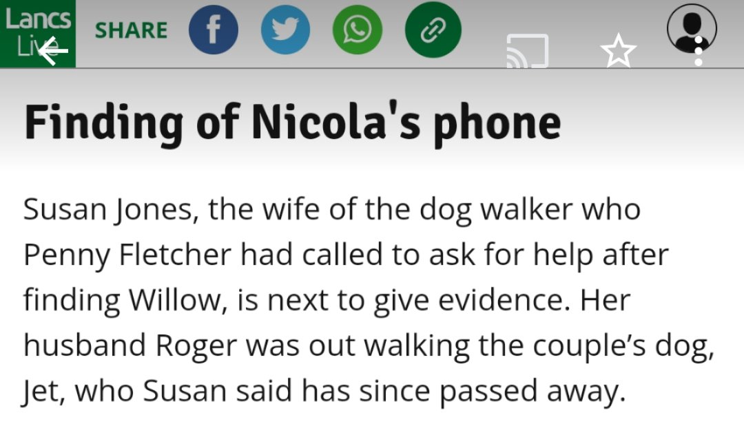 Don_earnshaw's tweet photo. @neilgannon13 Here is where it says about their dog.
I've checked online at obituaries for Roger but can't find anything
#nicolabulley #rogerjones #deadoralive #ripjet https://t.co/Rhiy05YVEX